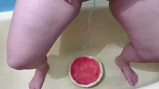 Piss and purified with urine&period; Prexy milf loves dirty fetish&period; Amateur compilation in the bathtub&period; PAWG&period;